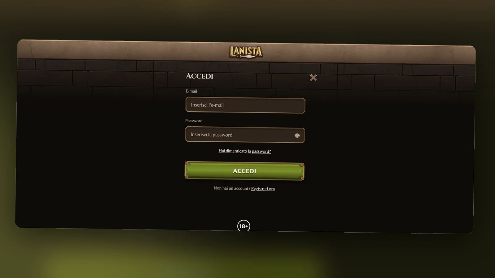 Lanista login